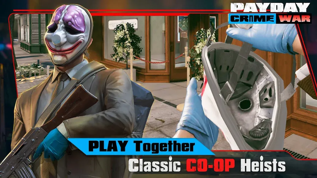 PAYDAY: Crime War (Пейдей) [МОД: Бесконечные деньги, Монеты и Мега MOD] Screenshot 4
