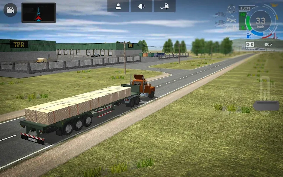 Grand Truck Simulator 2 (Гранд Трак Симулятор 2) [МОД: Все открыто, Дополнительные деньги и Меню MOD] Screenshot 3