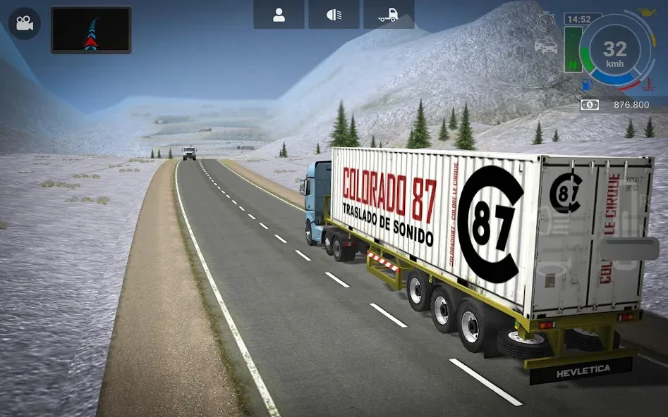 Grand Truck Simulator 2 (Гранд Трак Симулятор 2) [МОД: Все открыто, Дополнительные деньги и Меню MOD] Screenshot 4