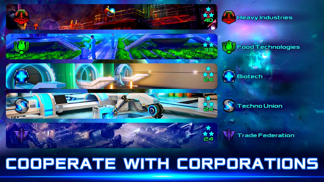 Idle Space Business Tycoon (Айдл Спейс Бизнес Тайкун) [МОД: Много монет, Открытые уровни и Мега MOD] Screenshot 3