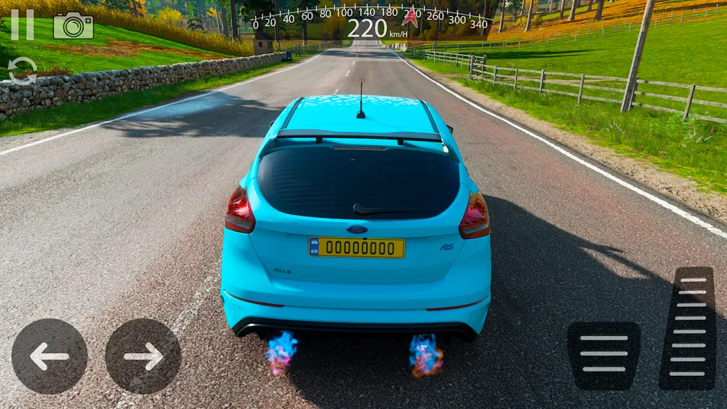 Drive Ford Focus RS Simulator (Драйв Форд Фокус РС Симулятор) [МОД: Деньги, Монеты и Меню MOD] Screenshot 1