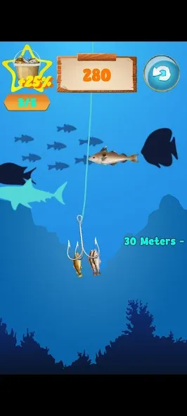 Wild Fish (Уайлд Фиш) [МОД: Все открыто, Дополнительные деньги и Меню MOD] Screenshot 3