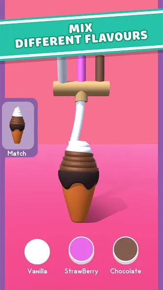 Ice Cream Inc. ASMR, DIY Games [МОД: Все открыто, Дополнительные деньги и Меню MOD] Screenshot 1