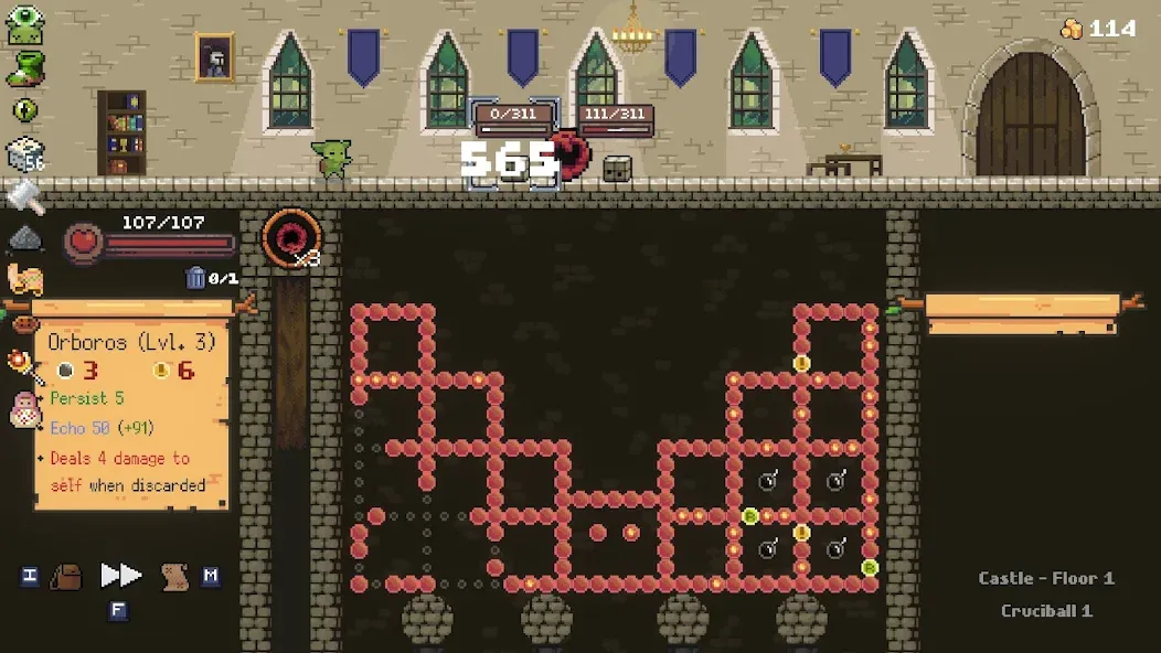 Peglin - A Pachinko Roguelike (Пеглин) [МОД: Много монет, Открытые уровни и Мега MOD] Screenshot 5