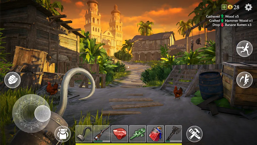 Last Pirate: Survival Island (Ласт Пират) [МОД: Деньги, Монеты и Меню MOD] Screenshot 4