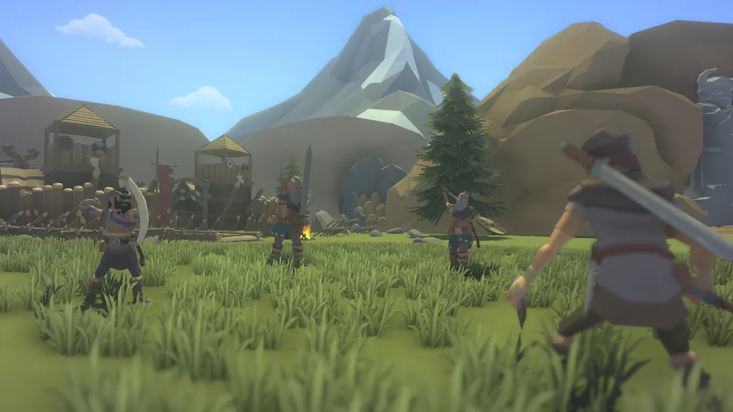 Last Viking: God of Valhalla (Ласт Вайкинг) [МОД: Много денег, Монет и Все открыто] Screenshot 5