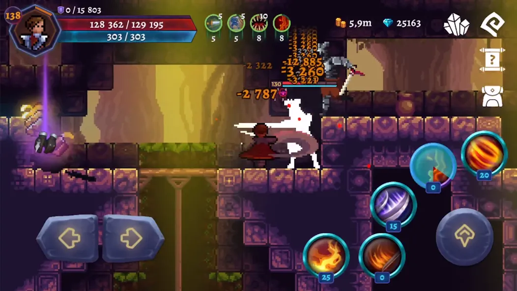 Darkrise - Pixel Action RPG (Даркрайс) [МОД: Много монет, Открытые уровни и Мега MOD] Screenshot 4
