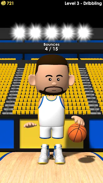 The Real Dribble (Зе Реал Дрибл) [МОД: Все открыто, Дополнительные деньги и Меню MOD] Screenshot 5
