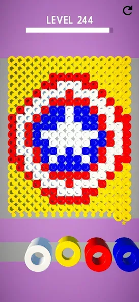 Hama Beads: Colorful Puzzles (Хама бидс) [МОД: Много денег, Монет и Все открыто] Screenshot 3