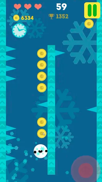 Smile & Spikes [МОД: Много монет, Открытые уровни и Мега MOD] Screenshot 2