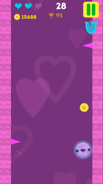 Smile & Spikes [МОД: Много монет, Открытые уровни и Мега MOD] Screenshot 4