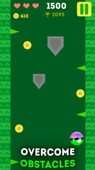 Smile & Spikes [МОД: Много монет, Открытые уровни и Мега MOD] Screenshot 5