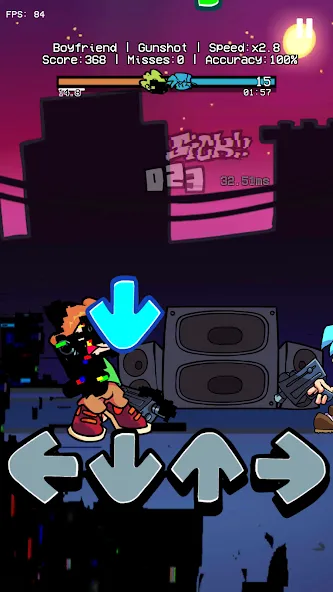 Corrupted Finn Darkness Battle (ФНФ Финн Пибби Корруптед Мод) [МОД: Меню, Бесконечные монеты и Открытые уровни] Screenshot 4