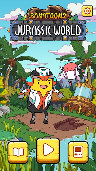 BANATOON2: Jurassic World! (БАНАТУН2) [МОД: Деньги, Монеты и Меню MOD] Screenshot 1