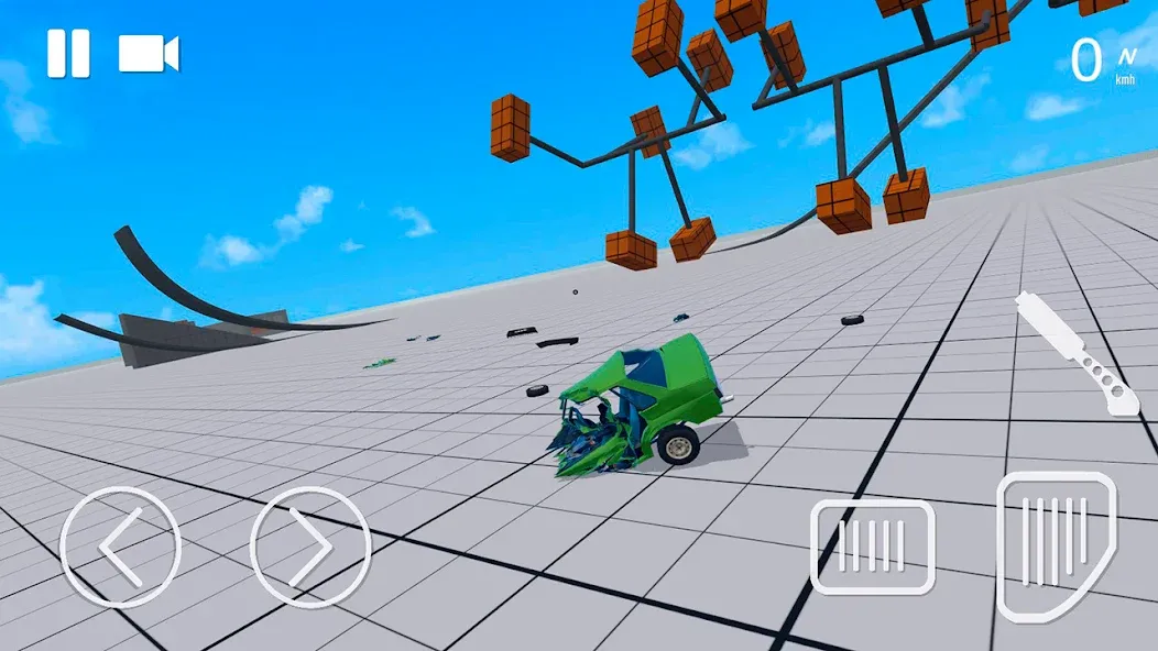 Russian Car Crash Simulator (Рашн Кар Краш Симулятор) [МОД: Много денег, Монет и Все открыто] Screenshot 3