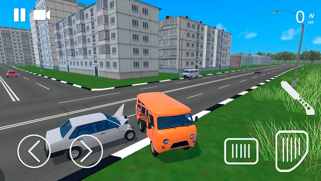 Russian Car Crash Simulator (Рашн Кар Краш Симулятор) [МОД: Много денег, Монет и Все открыто] Screenshot 4