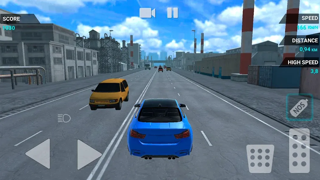 Traffic Racer Speeding Highway (Трафик Рейсер Скоростная Шоссе) [МОД: Много денег, Монет и Все открыто] Screenshot 4