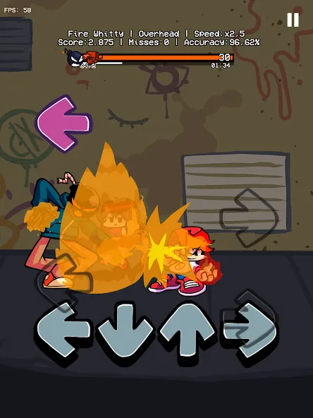 Music Battle Fire Fight Whitty (Бит Огонь Бой Мод Витти) [МОД: Много денег, Монет и Все открыто] Screenshot 3