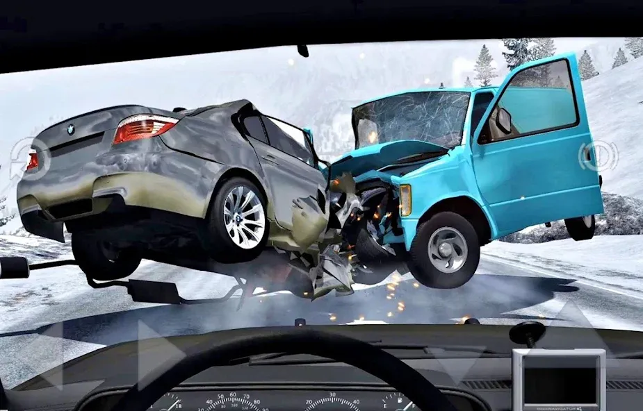 Car Crash Damage Engine Wreck (Кар Крэш Дамаг Энджин Врек) [МОД: Меню, Бесконечные монеты и Открытые уровни] Screenshot 1