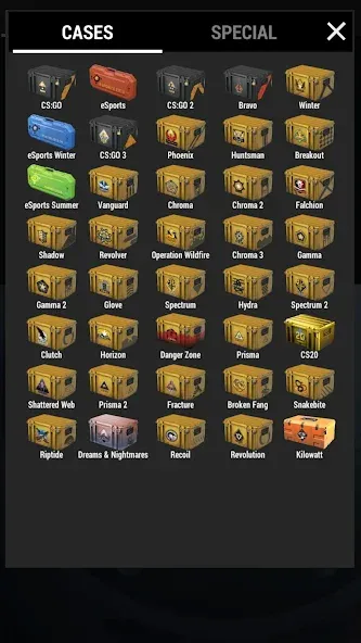Case Simulator 2 (Кейс Симулятор 2) [МОД: Много монет, Открытые уровни и Мега MOD] Screenshot 3