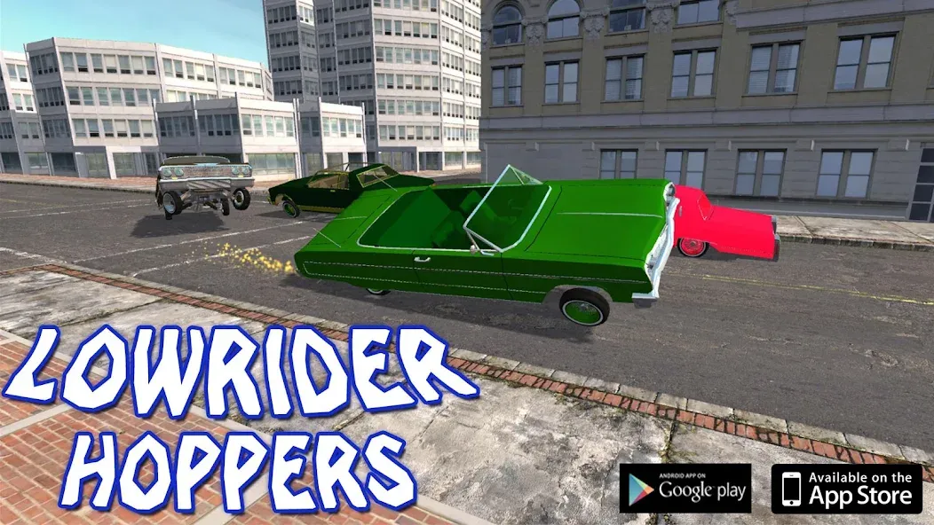 Lowrider Hoppers (Лоурайдер Хопперс) [МОД: Много монет, Открытые уровни и Мега MOD] Screenshot 1