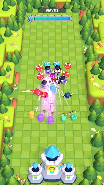 Dice Roll Defense (Дайс Ролл Дефенс) [МОД: Много денег, Монет и Все открыто] Screenshot 2