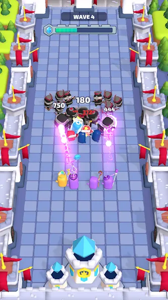 Dice Roll Defense (Дайс Ролл Дефенс) [МОД: Много денег, Монет и Все открыто] Screenshot 5