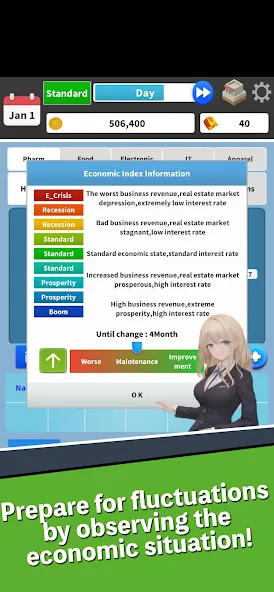Stock Game - Capitalism [МОД: Много денег, Монет и Все открыто] Screenshot 5