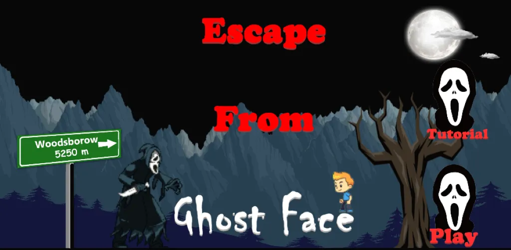 Scream: Escape from Ghost Face (Скрим) [МОД: Много монет, Открытые уровни и Мега MOD] Screenshot 1
