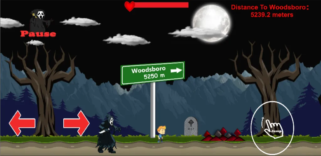 Scream: Escape from Ghost Face (Скрим) [МОД: Много монет, Открытые уровни и Мега MOD] Screenshot 4