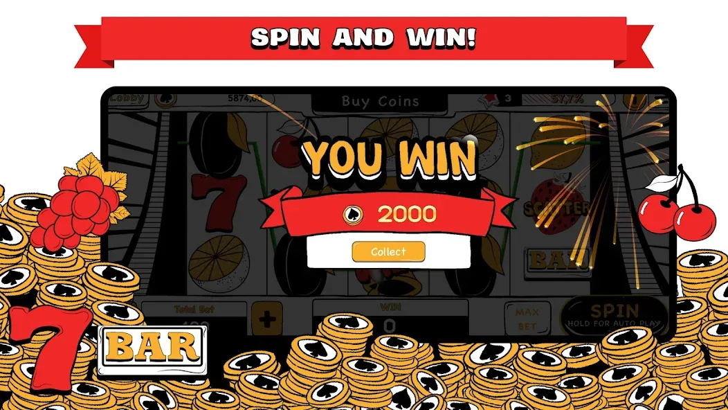 B&W Casino [МОД: Все открыто, Дополнительные деньги и Меню MOD] Screenshot 5