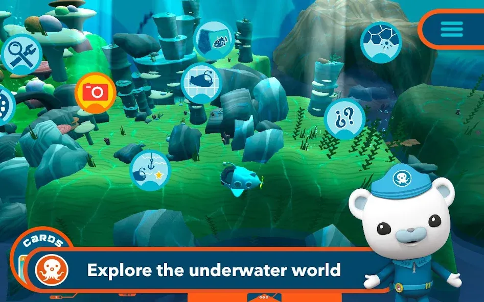 Octonauts and the Whale Shark [МОД: Много денег, Монет и Все открыто] Screenshot 1