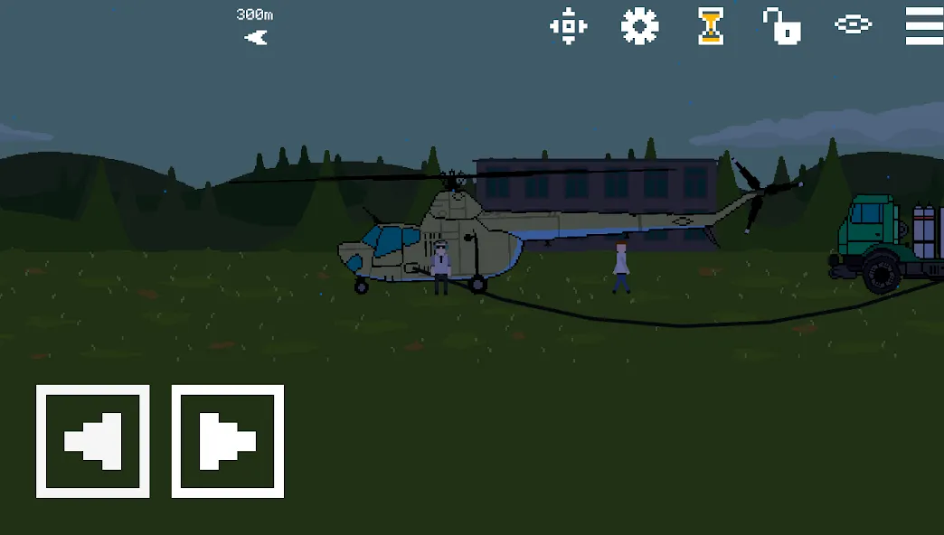 Pixel Helicopter Simulator (Пиксельный симулятор вертолета) [МОД: Много монет, Открытые уровни и Мега MOD] Screenshot 5