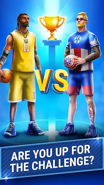 3pt Contest: Basketball Games [МОД: Много денег, Монет и Все открыто] Screenshot 1