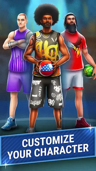 3pt Contest: Basketball Games [МОД: Много денег, Монет и Все открыто] Screenshot 3