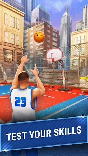 3pt Contest: Basketball Games [МОД: Много денег, Монет и Все открыто] Screenshot 4