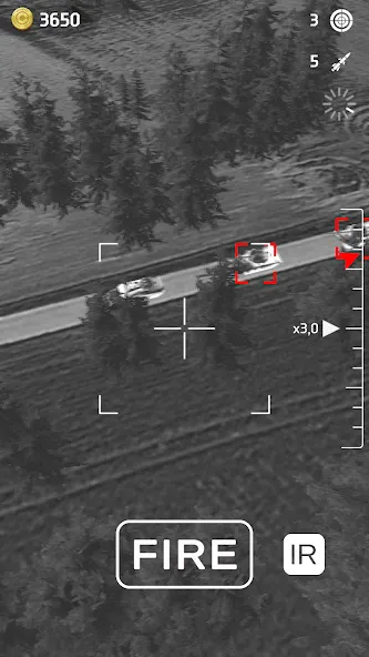 Drone Strike Military War 3D (Дрон Удар Военная Война 3D) [МОД: Меню, Бесконечные монеты и Открытые уровни] Screenshot 1