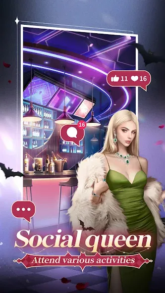 Twilight Kiss: Eternal Love (Вампир Хантер) [МОД: Много монет, Открытые уровни и Мега MOD] Screenshot 4