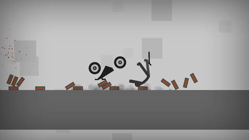 Stickman Dismounting (тикман Дисмаунтинг) [МОД: Много денег, Монет и Все открыто] Screenshot 3