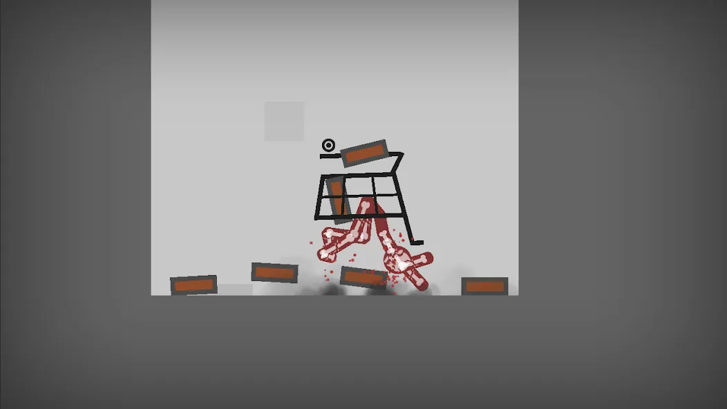 Stickman Dismounting (тикман Дисмаунтинг) [МОД: Много денег, Монет и Все открыто] Screenshot 5