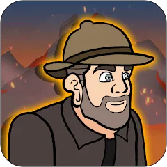 Скачать Volcano Escape (Вулканическое бегство) [МОД: Меню, Бесконечные монеты и Открытые уровни] | Взлом Volcano Escape на Андроид