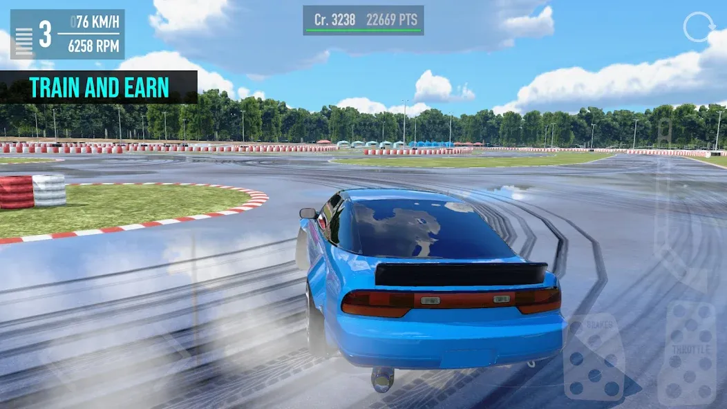 The Touge (Зе Тоуге) [МОД: Меню, Бесконечные монеты и Открытые уровни] Screenshot 3
