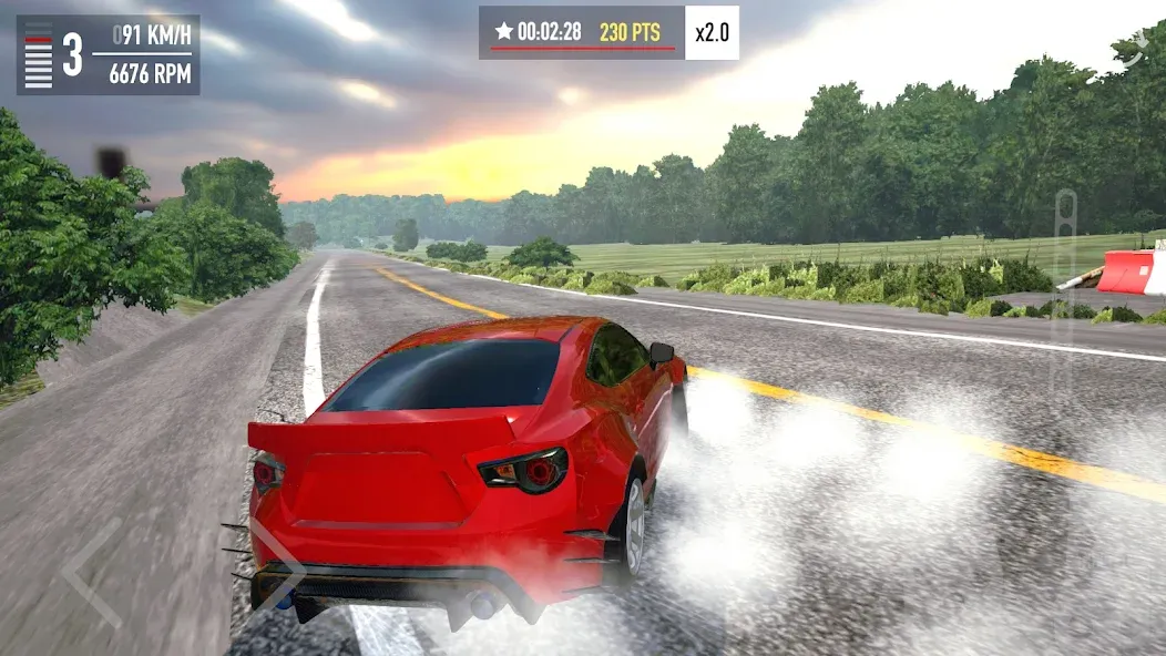 The Touge (Зе Тоуге) [МОД: Меню, Бесконечные монеты и Открытые уровни] Screenshot 5