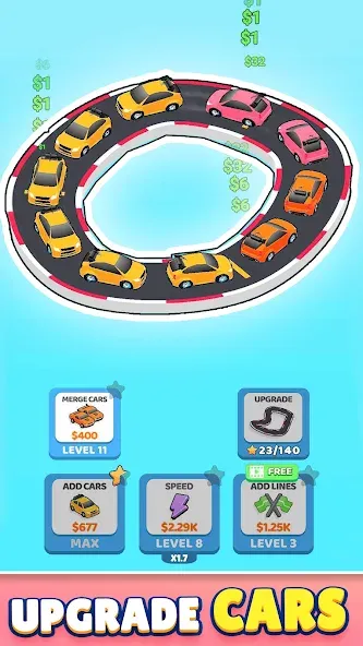 Car'n Click [МОД: Много монет, Открытые уровни и Мега MOD] Screenshot 2