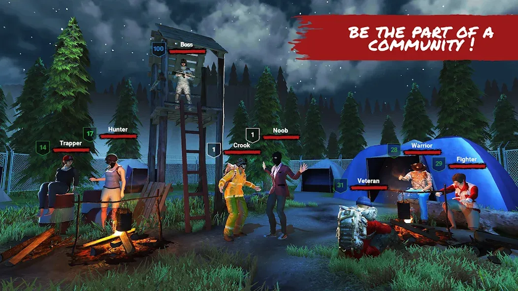 Horror Forest 3 open-world RPG (ХФ3) [МОД: Бесконечные деньги, Монеты и Мега MOD] Screenshot 4