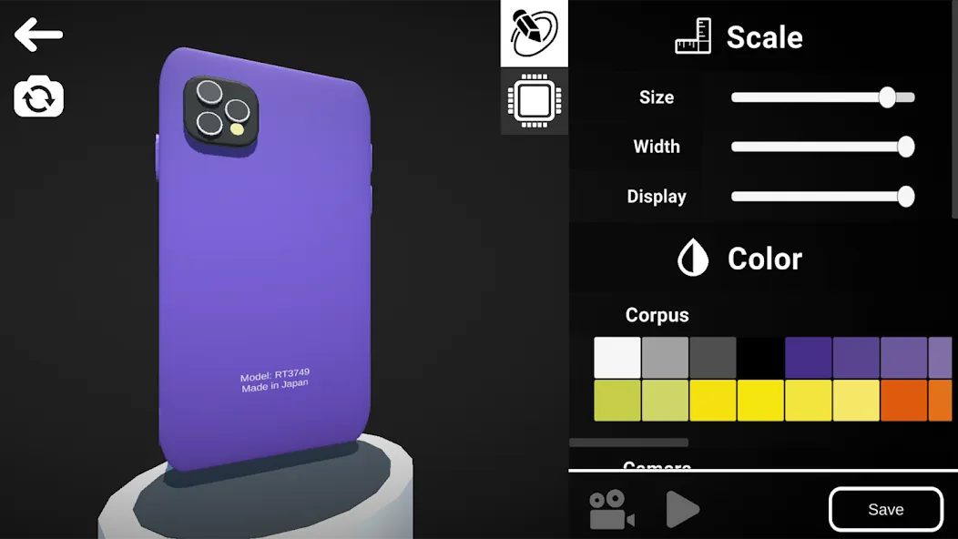 Phone Simulator - 3D Maker (Фоун Симулятор) [МОД: Бесконечные деньги, Монеты и Мега MOD] Screenshot 2