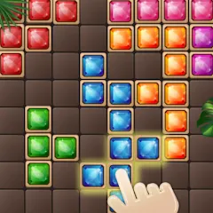 Скачать Block Puzzle (Блокголоволомка) [МОД: Меню, Бесконечные монеты и Открытые уровни] | Взлом Block Puzzle на Андроид