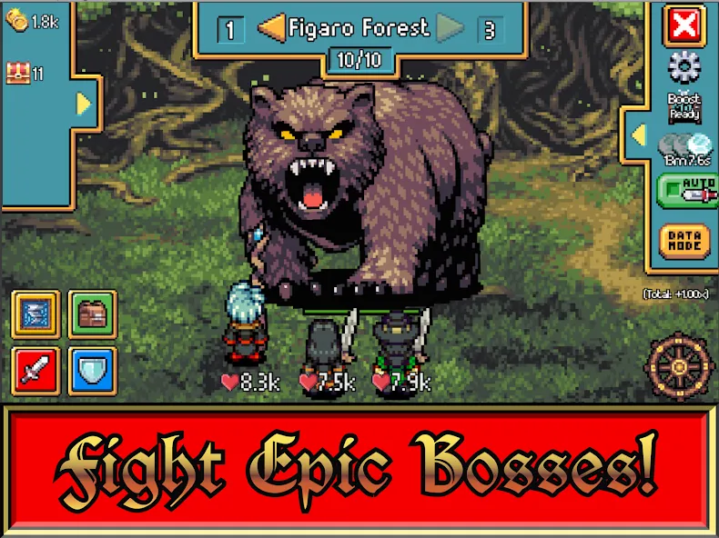 Wizard's Wheel 2: Idle RPG [МОД: Много денег, Монет и Все открыто] Screenshot 2