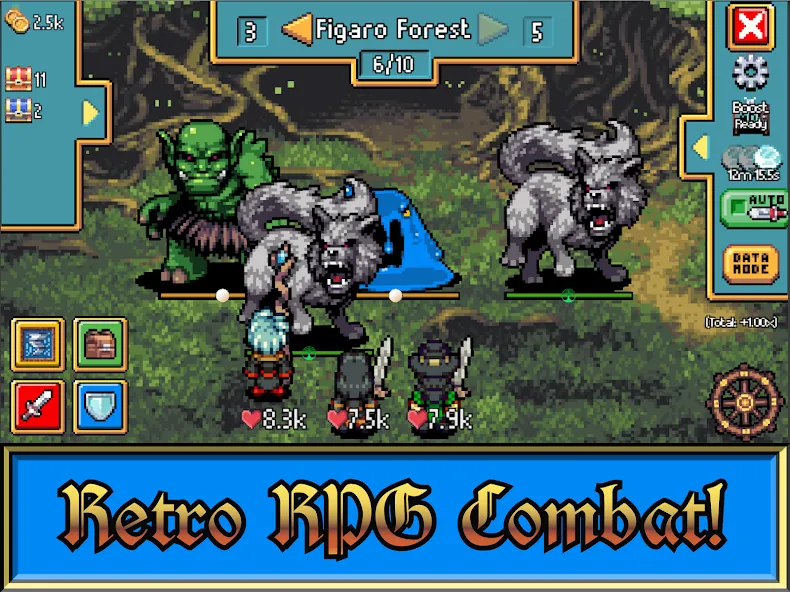 Wizard's Wheel 2: Idle RPG [МОД: Много денег, Монет и Все открыто] Screenshot 3