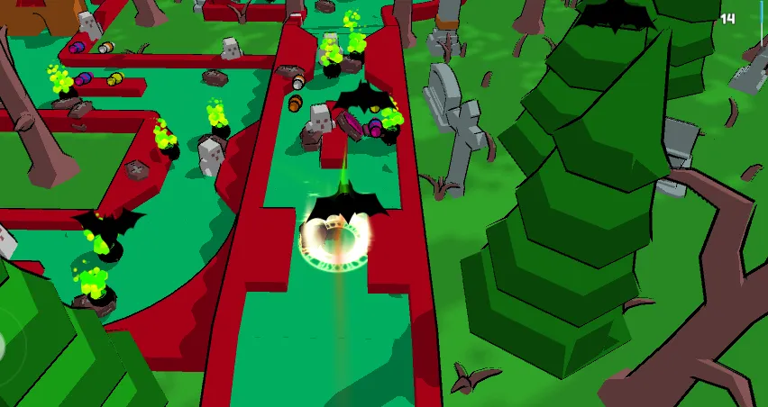 MiniGolf Madness: Halloween (МиниГольф безумие) [МОД: Много монет, Открытые уровни и Мега MOD] Screenshot 4